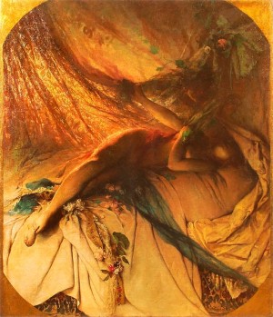 Witold Pruszkowski , Bachantka, 1855