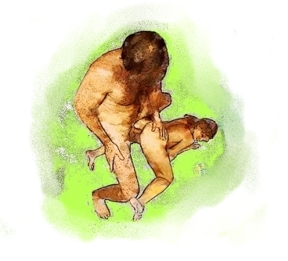 A toss in the grass