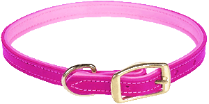 (pink BR&T collar)