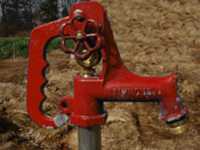 (red hydrant)