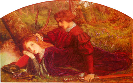 Arthur Hughes, Brave Geraint, 1860