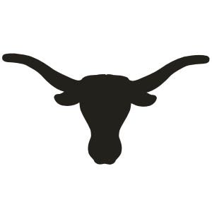 Longhorn cattle symbol