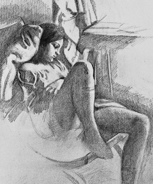 Dreaming girl