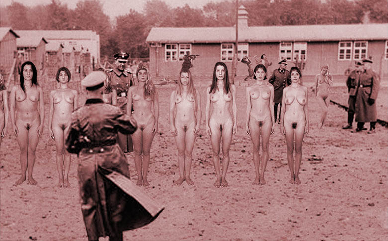 Nude Parade for Nazi Inspection (large)