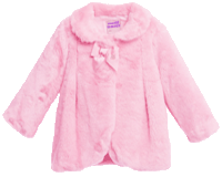 (pink coat)