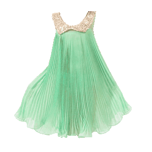 (Sara's dress)