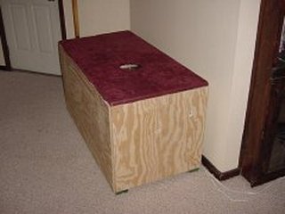 Why is there a hole in this table?
